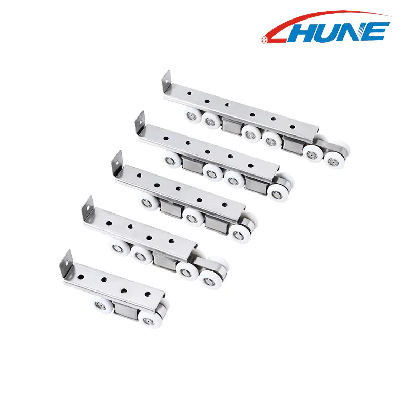 Додаци за хардвер за клизна врата и прозоре Најлон Пом ременица Алуминијумски плакар Екран ролетне за врата Ролер са лежајем