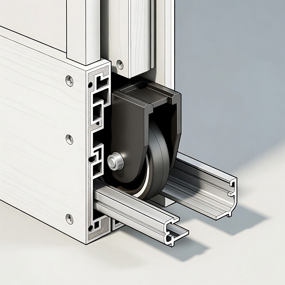  Клизна врата са екраном не клизе? Стручни савети за једноставно подешавање ваљака